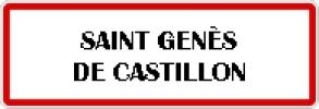 11 Mairie de ST GENES DE CASTILLON 194 X 66